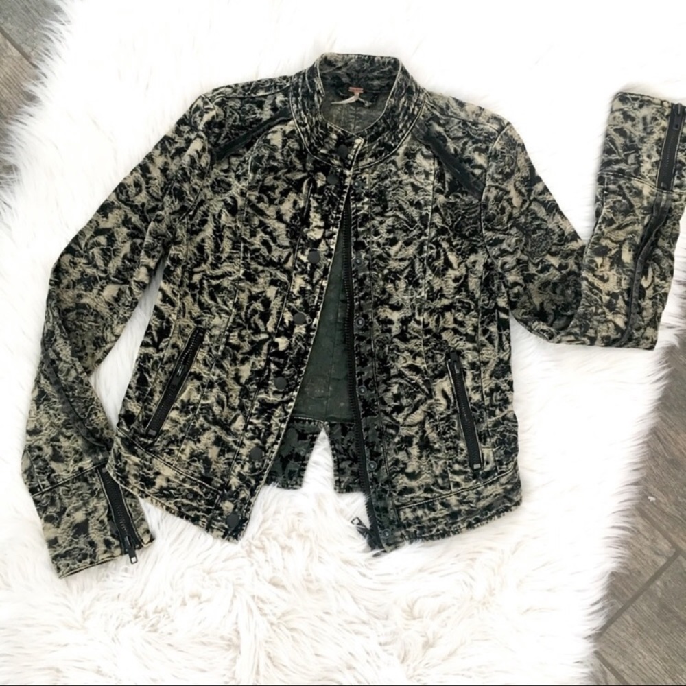 Free People Moto Jacket